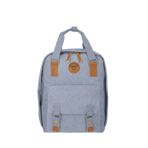 Mochila Nora celeste/gris