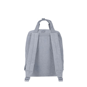 Mochila Nora celeste/gris