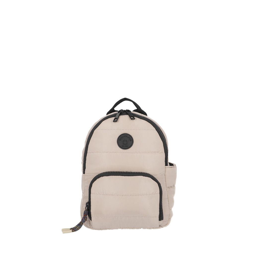 Mini mochila Stella beige