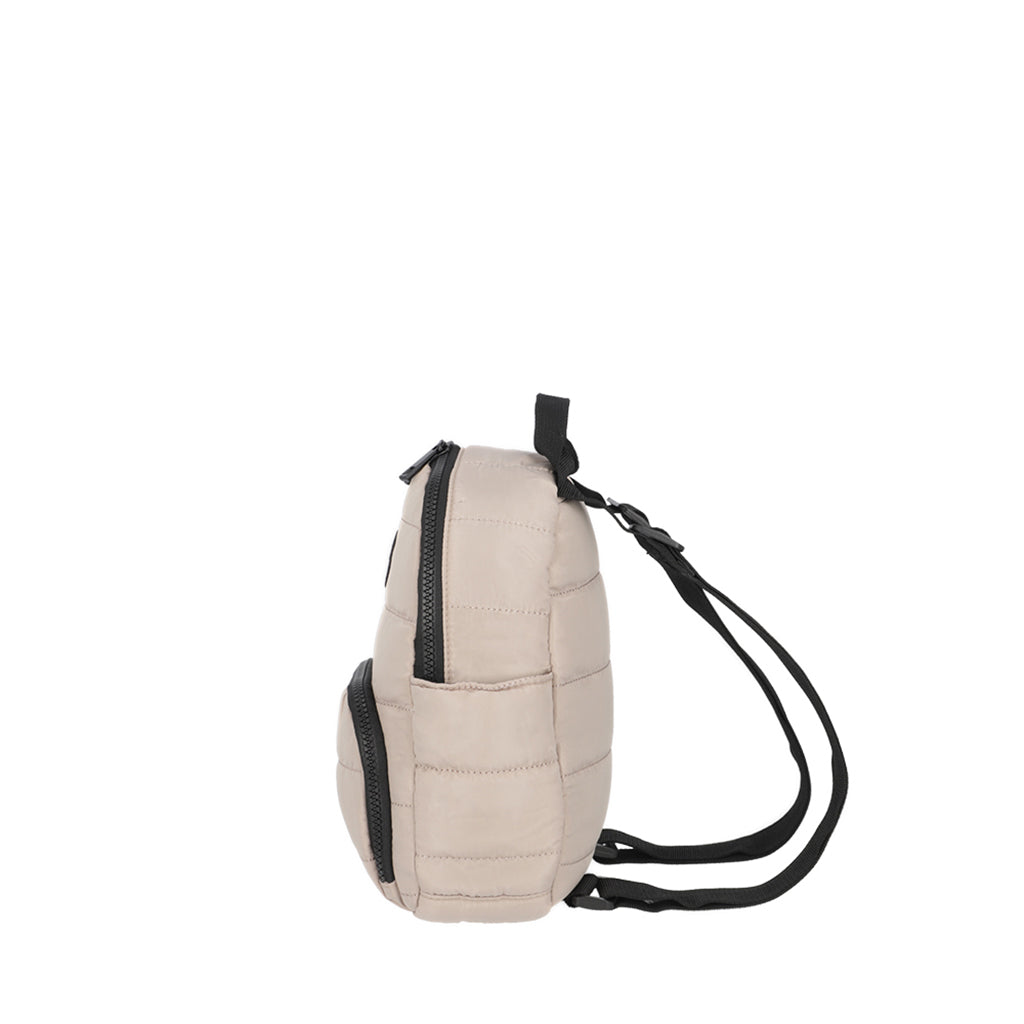 Mini mochila Stella beige