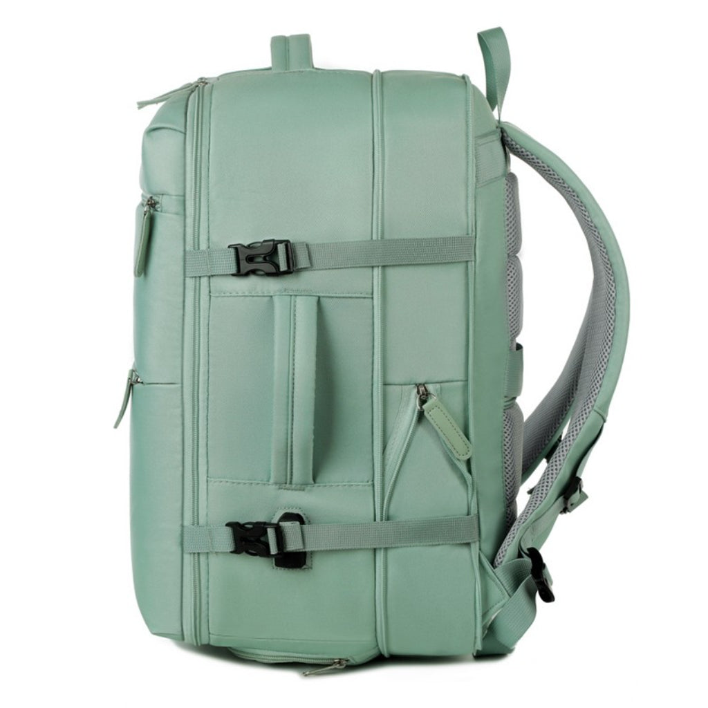 Combo 2 Mochilas Viaje 34L Black + Mint Green | Tienda Copec