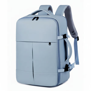 Mochila Viaje Viral Limited Edition 36L. Ribstop Light-Blue. Impermeable y Expandible.
