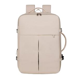 Mochila Viaje Viral 36L. Expandible - Resistente al agua. Premium Beige Navigator