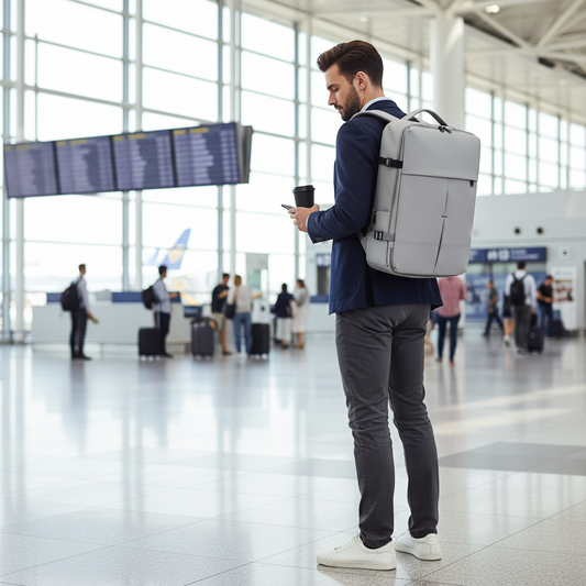 Mochila Viaje Viral Limited Edition 36L. Ripstop Grey. Impermeable y Expandible