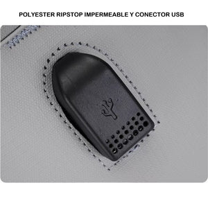 Combo Mochilas de Viaje Viral XL Ripstop: 1 Black + 1 Light-Blue Navigator. Pack Travel
