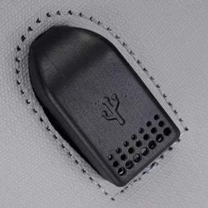 Mochila Viaje Viral XL💧Resistente agua. Grand Travel Ripstop Grey 36L. Antirrobo.