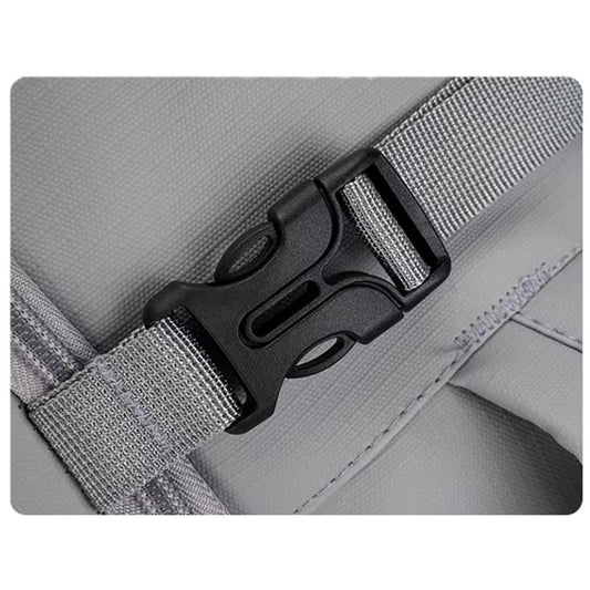 Combo Maleta Cabina Expandible-Plegable Ultra Compacta Gris Claro y Mochila Viaje Viral Limited Edition 36L Ripstop Grey Impermeable y Expandible