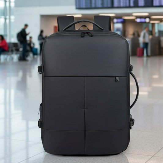 Mochila Viaje Viral. Grand Travel Ripstop 36L Black. Antirrobo. Navigator
