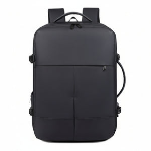 Combo Mochilas de Viaje Resistentes al Agua. 1 Sleve 30L + 1 Navigator 36L. Pack Travel Color Negro
