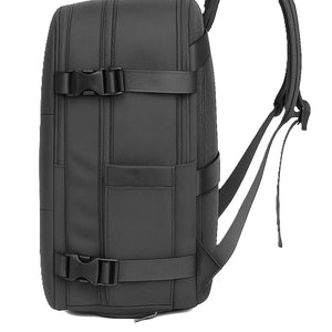Combo Mochilas de Viaje Resistentes al Agua. 1 Sleve 30L + 1 Navigator 36L. Pack Travel Color Negro