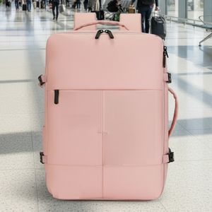 Mochila Viaje Viral XL. Grand Travel Ripstop 36L Misty Pink. Antirrobo.