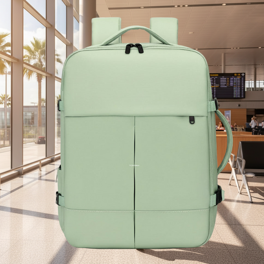 Mochila Viaje Viral Limited Edition 36L. Ripstop Matcha-Green. Antirrobo