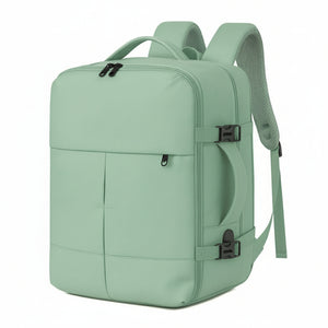 Mochila Viaje Viral Limited Edition 36L. Ribstop Matcha-Green. Impermeable y Expandible
