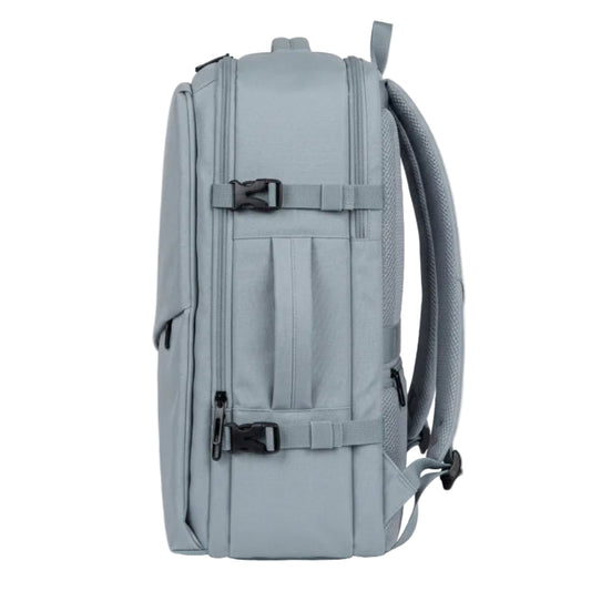 ✈️Combo 2 Mochilas Viaje Viral XL. Premium 36L: 1 Celeste y 1 Verde 💧Resistente al Agua Navigator.