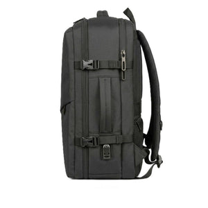 ✈️Combo 2 Mochilas Viaje Viral XL. Premium Travel 36L: 1 Negra y 1 Beige 💧Resistente al Agua Navigator.