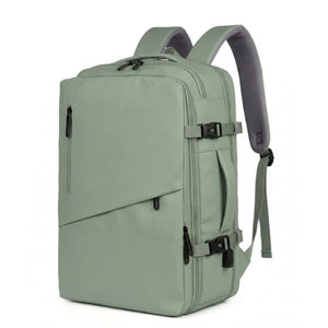 ✈️Combo 2 Mochilas Viaje Viral XL. Premium Travel 36L: 1 Negra y 1 Verde 💧Resistente al Agua Navigator.