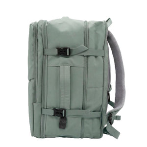 ✈️Combo 2 Mochilas Viaje Viral XL. Premium Travel 36L: 1 Negra y 1 Verde 💧Resistente al Agua Navigator.