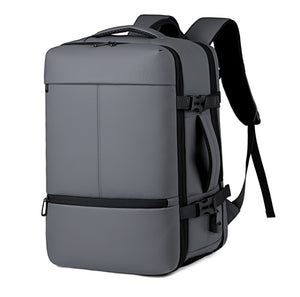 Combo Mochila T90 de Viaje Viral 38L Resistente al Agua + Mochila 26L Stanford Azul Saxoline