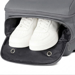 Combo Mochila T90 Viaje Viral 38L Resistente al Agua + Mochila 26L Stanford Burdeo Saxoline