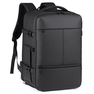 Combo Mochila T90 de Viaje Viral 38L Resistente al Agua + Mochila 26L Stanford Azul Saxoline