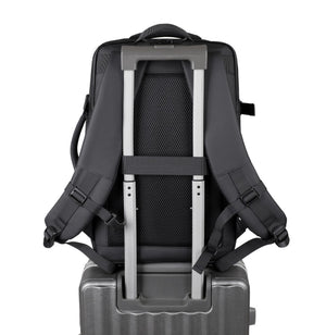 Combo 2 Mochilas Viaje T90 + T91 Impermeable XL 38L Navigator. Grises