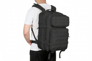 Mochila Viaje Táctica Impermeable Expandible 40L Navigator