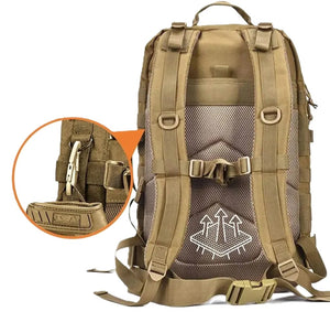 Mochila Viaje Táctica Impermeable Expandible 40L Navigator