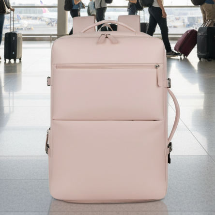 ✈️ Combo 2 Mochilas de Viaje Viral: 1 Mochila 40L Pink y 1 Mochila 36L Black