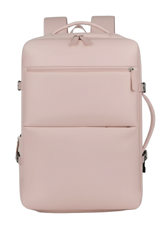 ✈️ Combo 2 Mochilas de Viaje Viral XL: 1 Mochila 40L Pink y 1 Mochila 36L Black