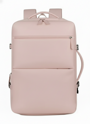 Combo Mochilas de Viaje Viral. 1 Mochila 40L Pink & 1 Mochila 31L Beige