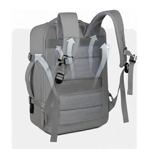 Mochila Viaje Viral 40L Travel. Expandible con Bolsillo Antirrobo Navigator