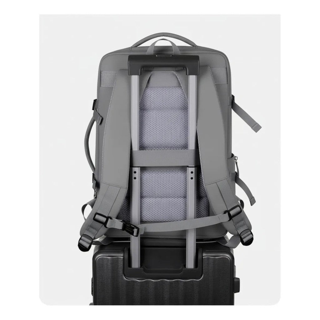 Mochila Viaje Viral 40L Travel. Expandible con Bolsillo Antirrobo Navigator