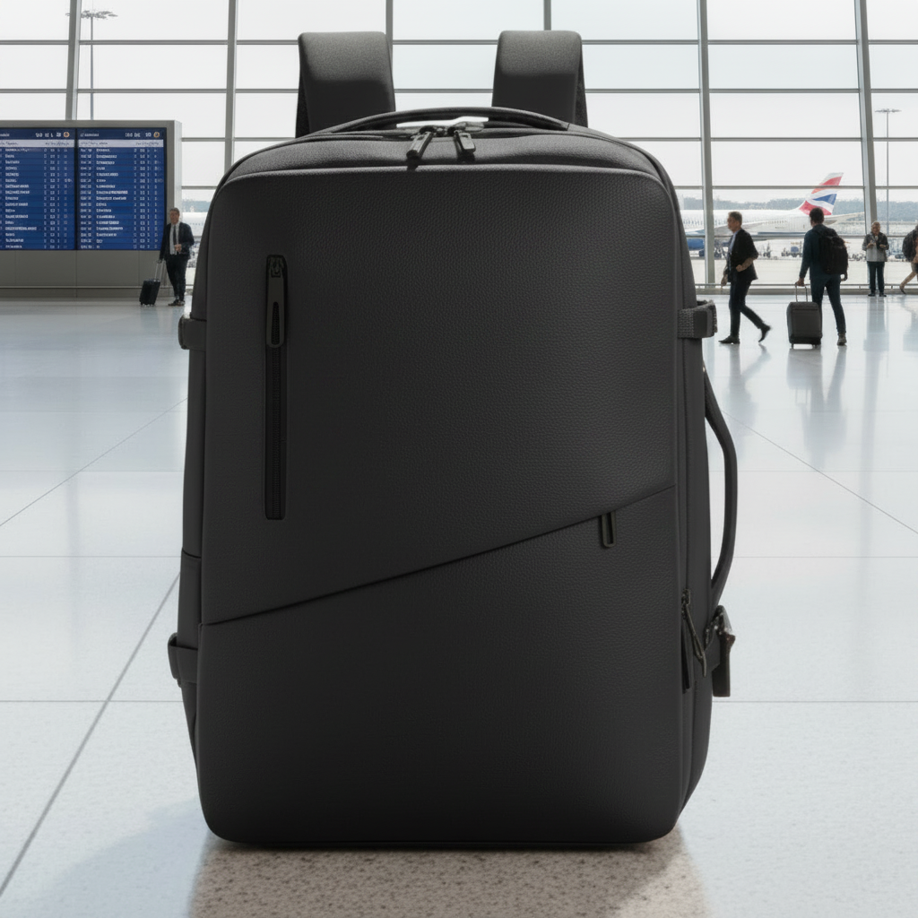 Mochila Viaje Viral💧Resistente agua XL. 36L. Grand Travel Ripstop Navigator. Antirrobo