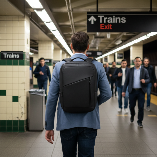 Mochila color Negro 15L.