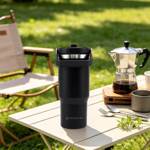 Mug Acero Inoxidable 900ml Negro