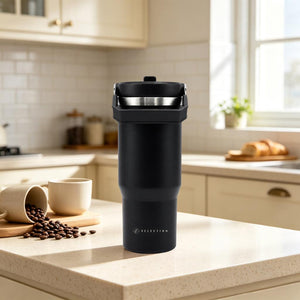Mug Acero Inoxidable 900ml Negro