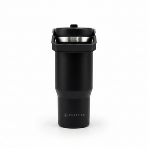 Mug Acero Inoxidable 900ml Negro Likelife