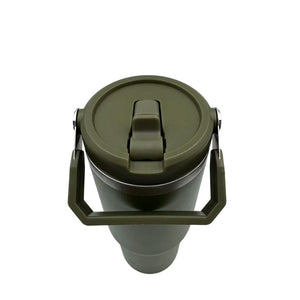Mug Acero Inoxidable 900ml Oliva