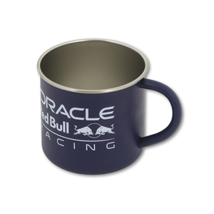 Mug Peltre Azul Logo Blanco Oracle Red Bull