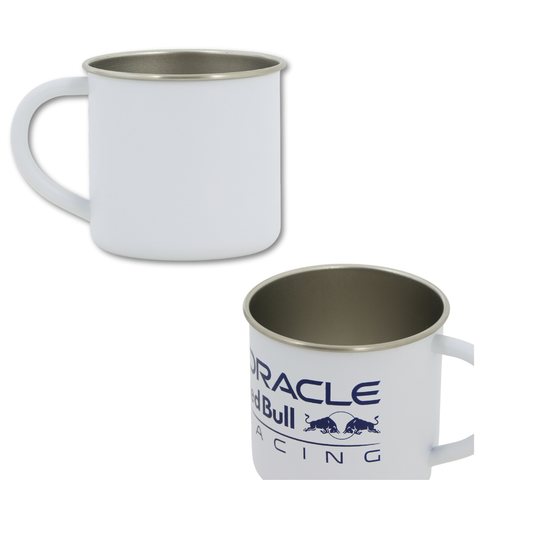 Mug Peltre Blanco Logo Oracle Red Bull Racing