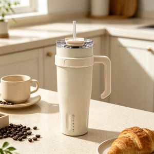 Mug térmico Beige  1,1Lt