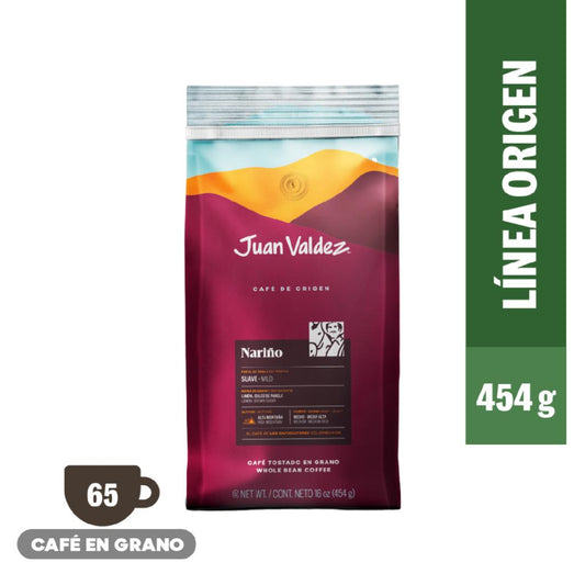 Café en Grano Juan Valdez Nariño 454 g