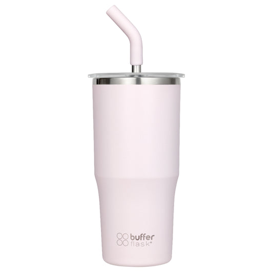 Mug Vaso Térmico Buffer Roques 750 ml + 2 Tapas Pinky