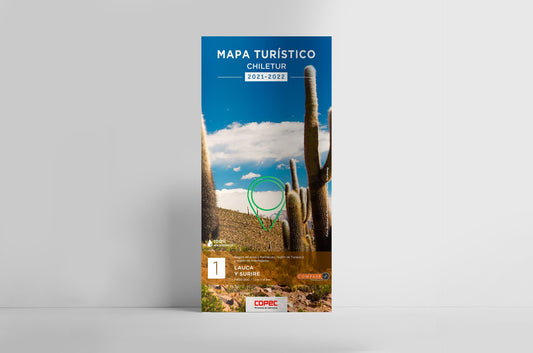Mapa Turístico Zona 1: Lauca Surire Y Alto Loa