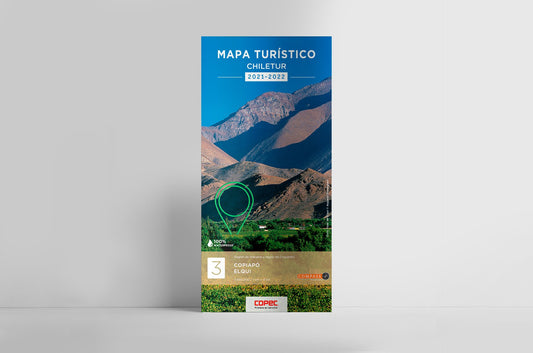 Mapa Turístico Zona 3: Copiapó Y Elqui 2021/2022