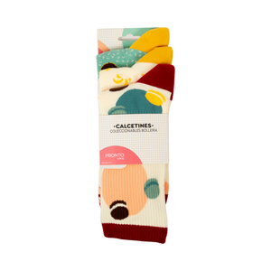 Pack 3 Pares Calcetines Coleccionables Bollería Tejido Rib Pronto Copec