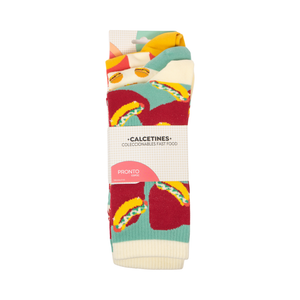 Pack 3 Pares Calcetines Coleccionables Fast Food Tejido Rib Pronto Copec