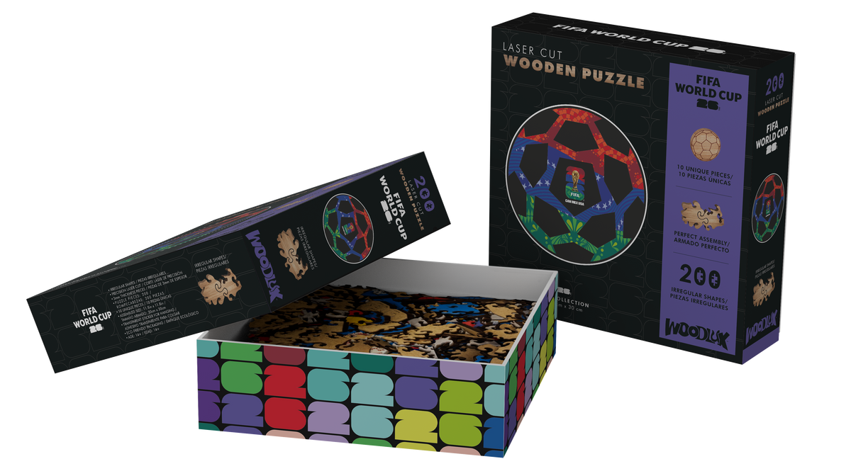 Puzzle 200 Piezas FIFA 2026 Mex/Can/Usa Ball M30 Core – Tienda Copec