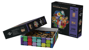 Puzzle 200 Piezas FIFA 2026 Usa/Can/Mex Mascotas M30 Core