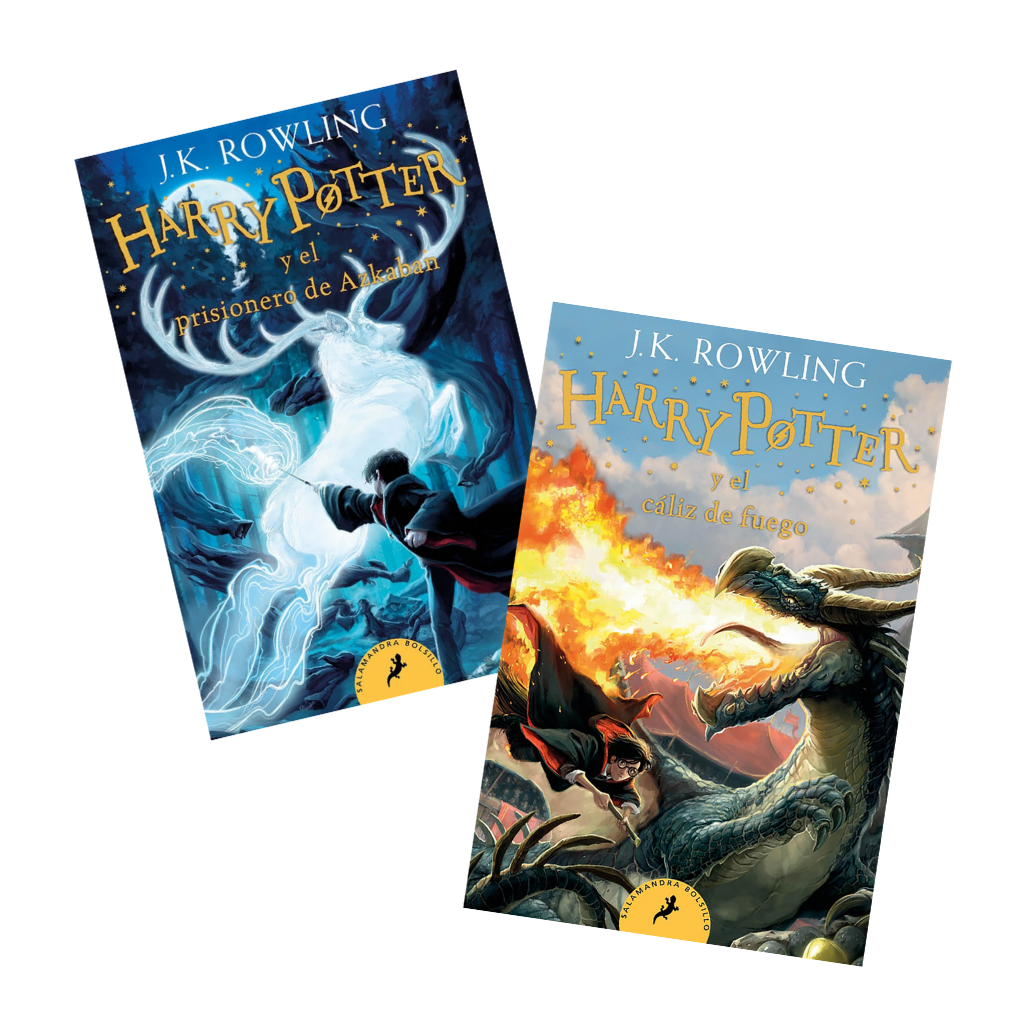 Pack de Libros Harry Potter: 3 y 4